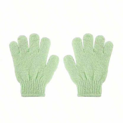Soft Exfoliating Bath Gloves for Gentle Skin Care