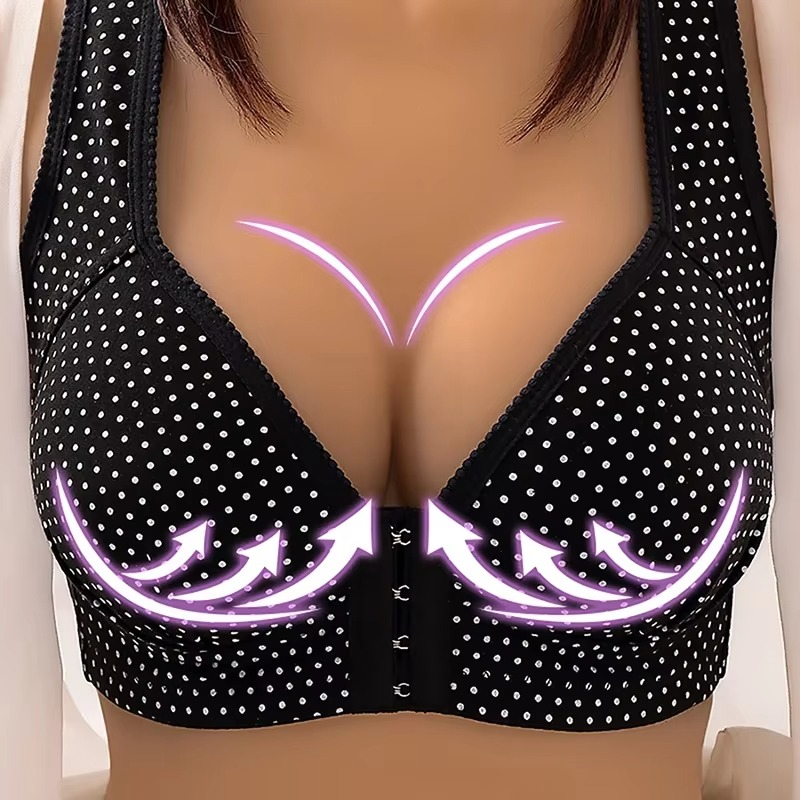 Soft Supportive Plus Size Wireless Bra