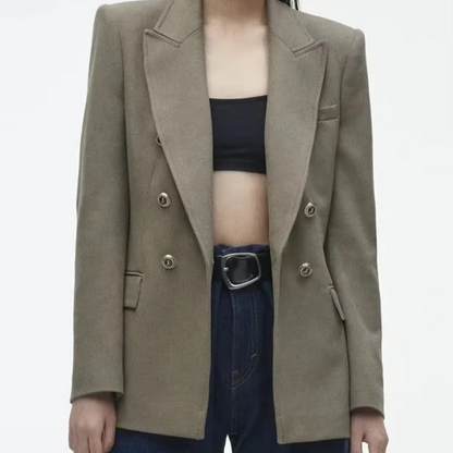 Classic Fit Women's Office Blazer Jacket