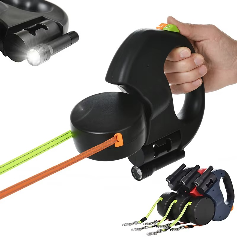 Safe Reflective LED Dog Leash for Small Pets