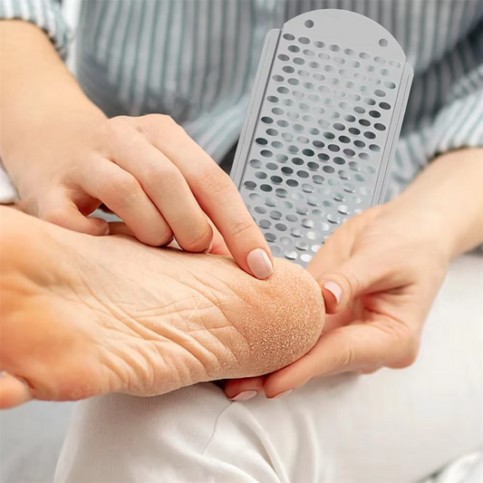Effective Metal Foot Scrubber for Soft Feet - Hehif