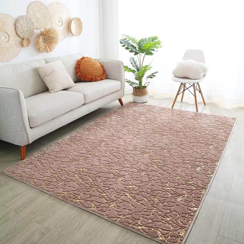 Plush Fake Fur Area Rug for Home Decor
