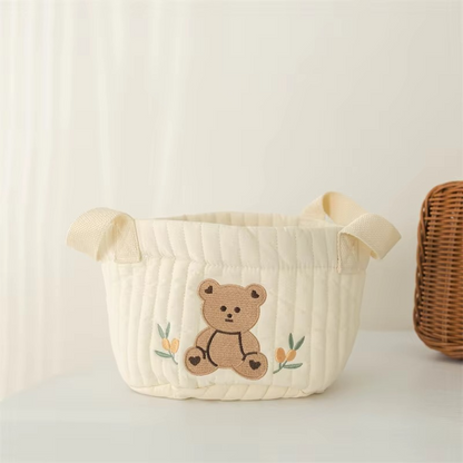 Cute Baby Nursery Storage Basket and Toy Bag