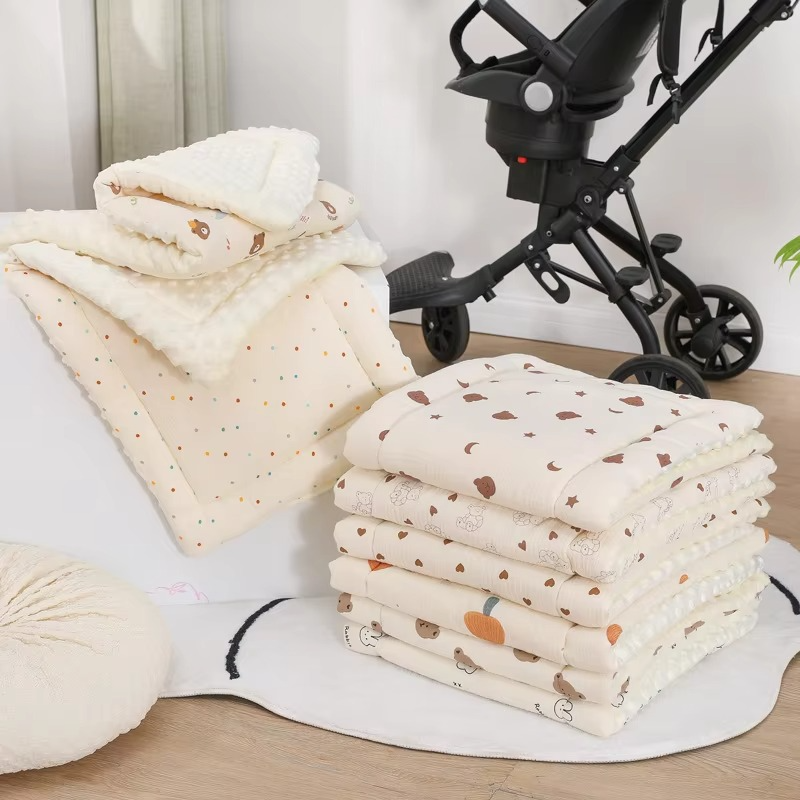 Plush Infant Stroller Cushion for Extra Comfort