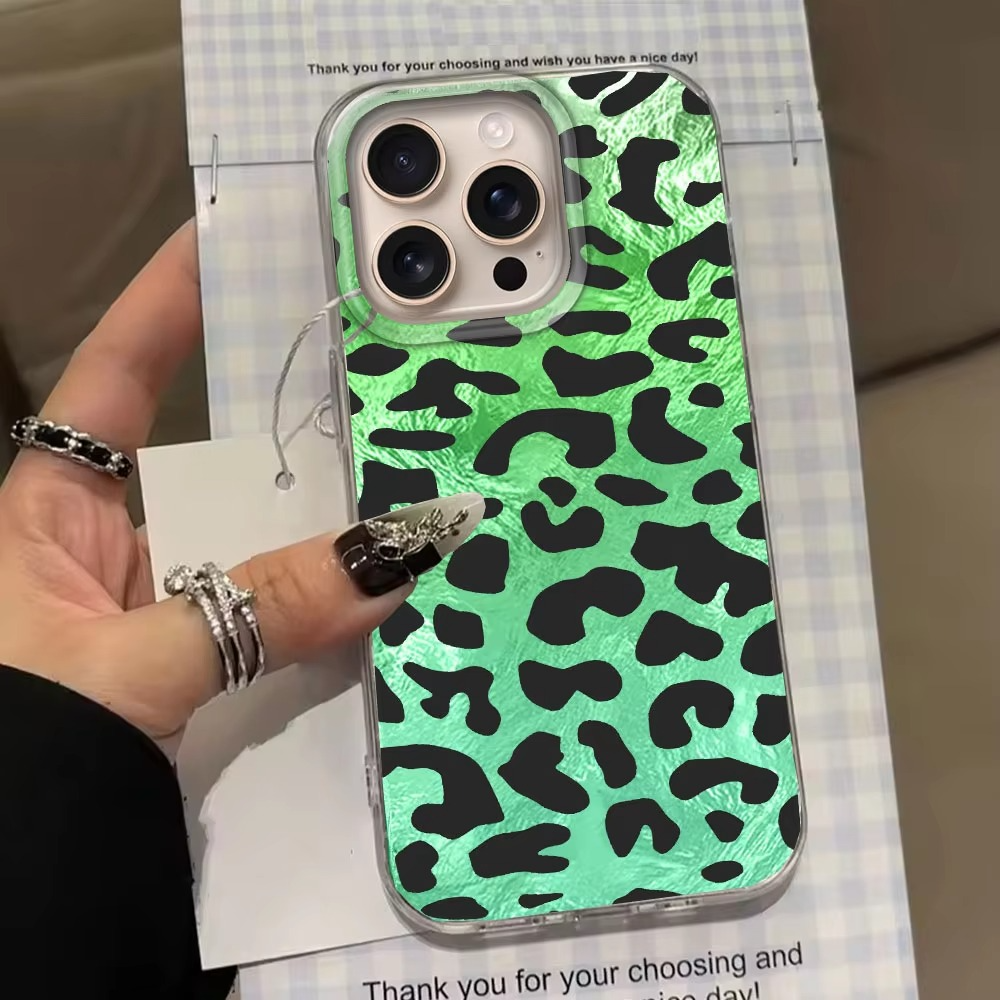 Fashionable Leopard Print Phone Case for Ladies