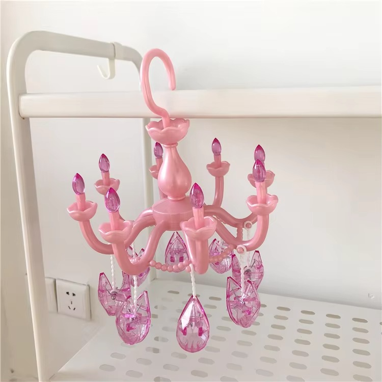 Vintage Sparkle Wall Mirror and Hook Set