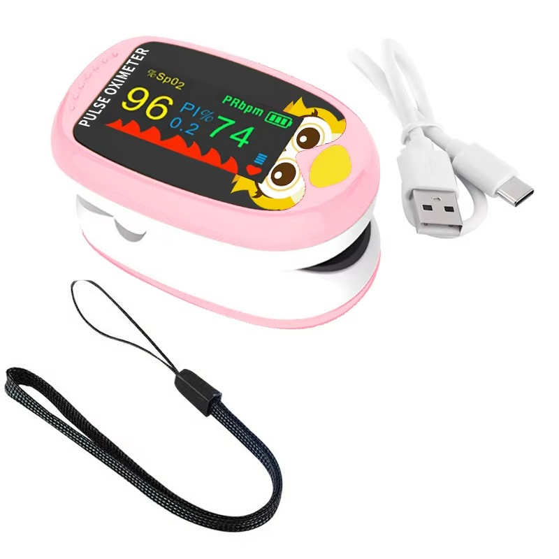 Kids Finger Pulse Oximeter, Fitness Tracker Monitor