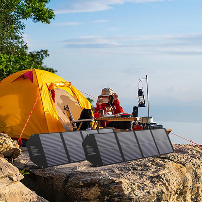 Waterproof Compact Solar Charger 100W with USB DC Output