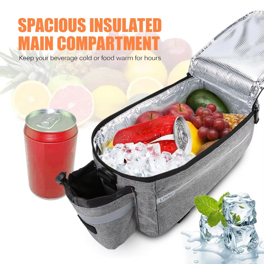 Waterproof Bike Cooler Bag and Cargo Carrier