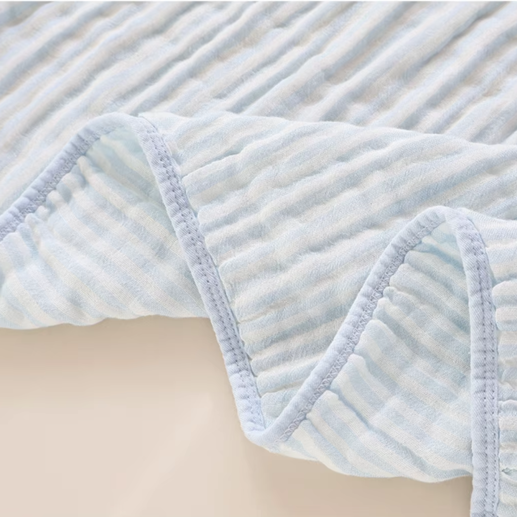 Soft 6-Layer Cotton & Bamboo Baby Swaddle Wrap Blanket