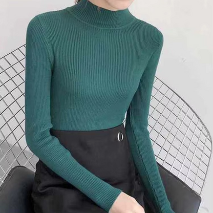 Classic Fit Crew Neck Winter Sweater