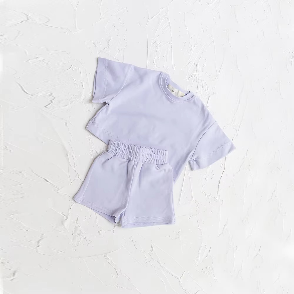Cute Boys Summer Shorts Tee Outfit Set