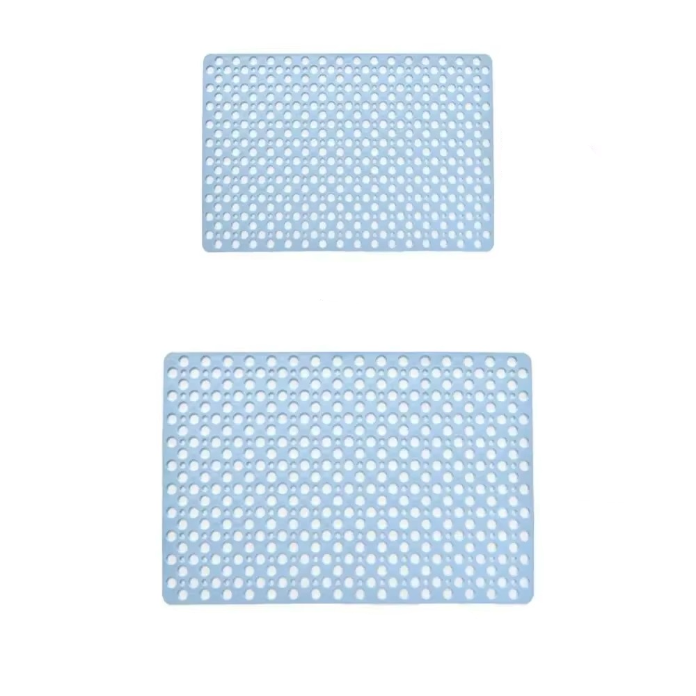 Soft Grip Non-Slip Shower Mat with Suction Cups, Mildew Resistant