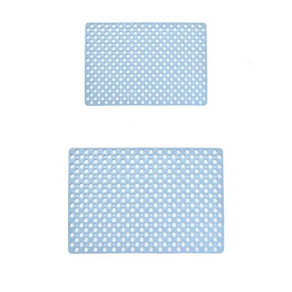 Soft Grip Non-Slip Shower Mat with Suction Cups, Mildew Resistant