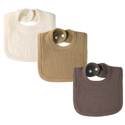Gentle Cotton Baby Drool Bib