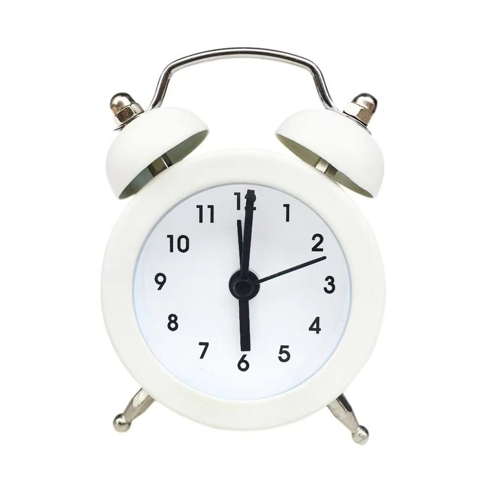 Fun Bunny Ear Extra Loud Double Bell Alarm Clock