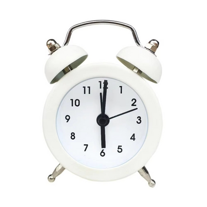 Fun Bunny Ear Extra Loud Double Bell Alarm Clock