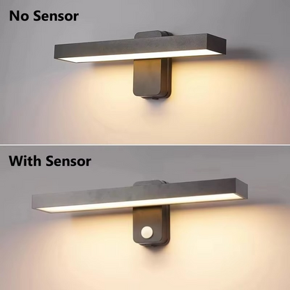 Outdoor Motion Sensor Wall Light - Waterproof IP65 Porch Lamp