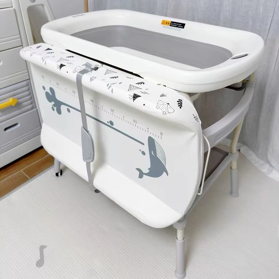 Portable Compact Baby Changing Station with Bath