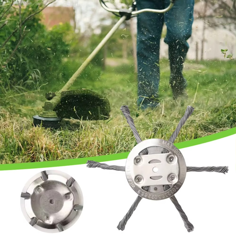 Tough Stainless Steel Garden Trimmer Head