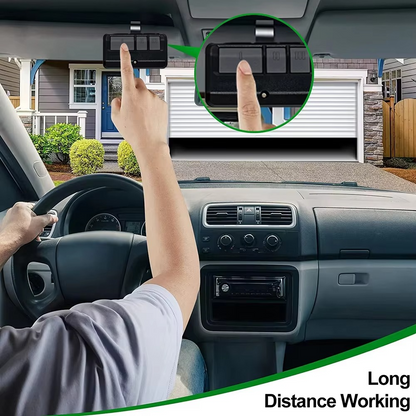 Wireless Garage Door Remote Control 315/390MHz Compatible