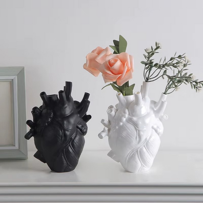 Unique Heart Shaped Planter Vase for Home Decor