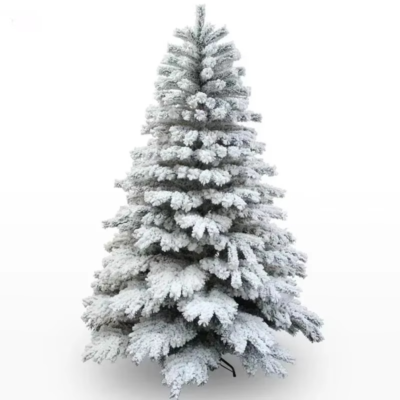 Festive Snowy Christmas Tree for Home Decor - Hehif