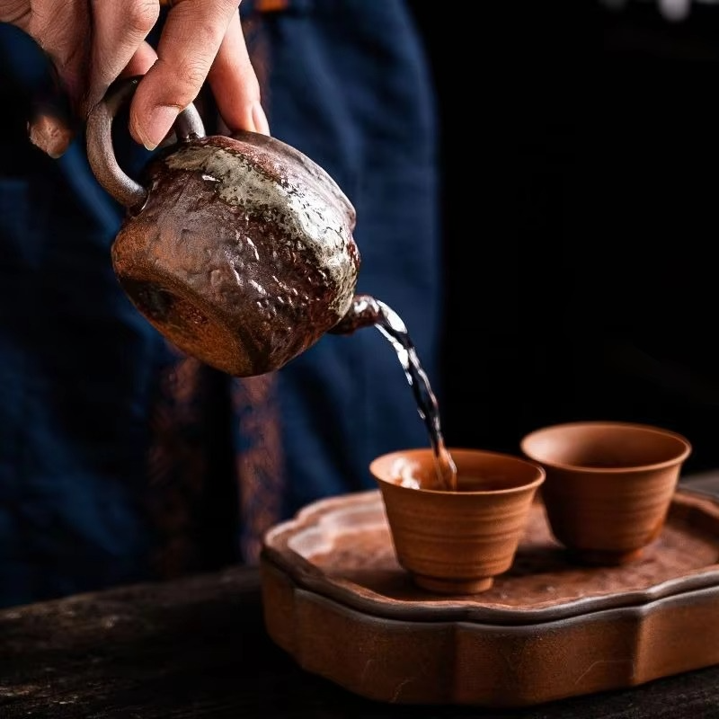 Unique Handcrafted Ceramic Teapot for Home Decor