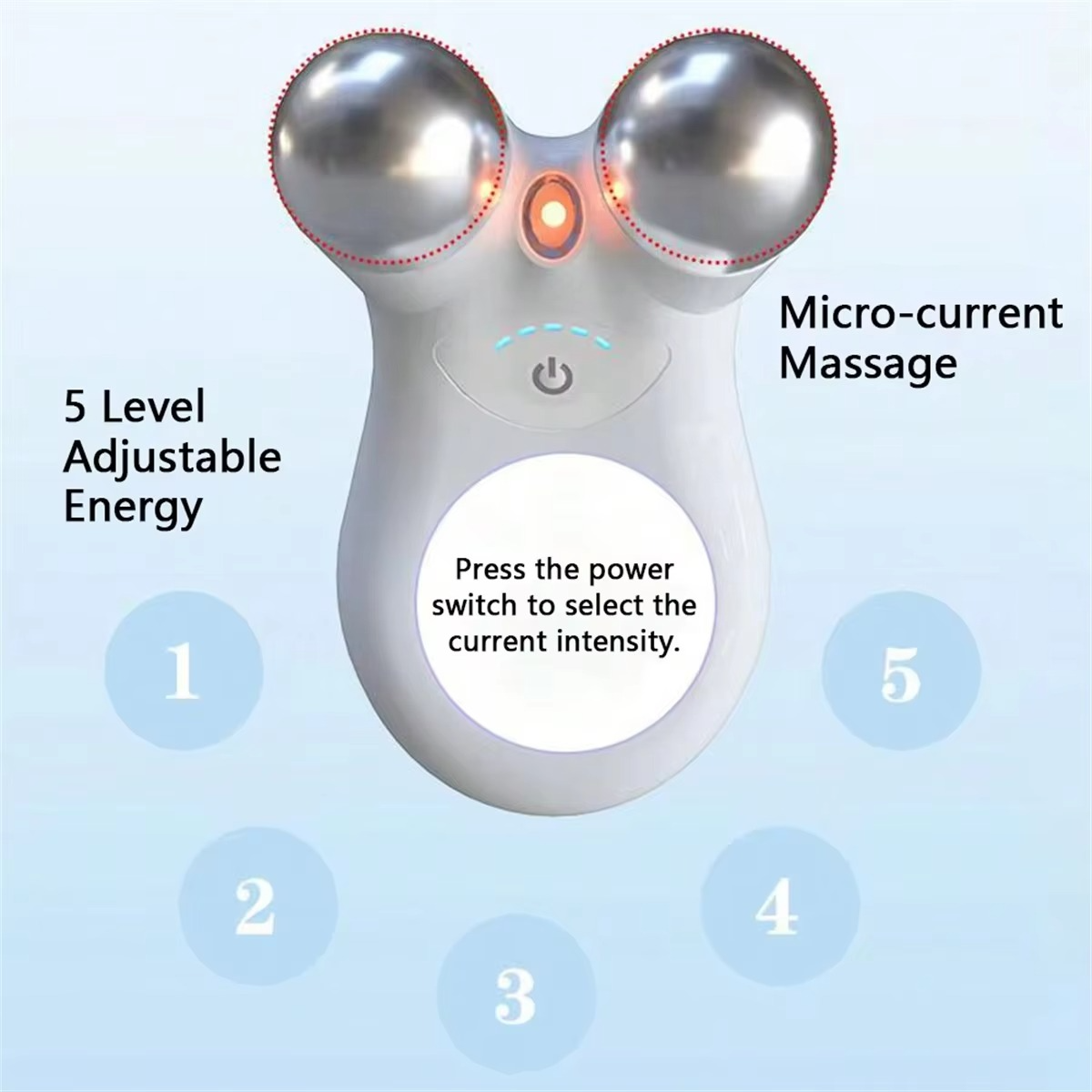 Advanced 2-in-1 Facial Toning Device RF & EMS