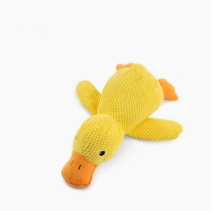 Tough Soft Dog Toy with Calming Sounds