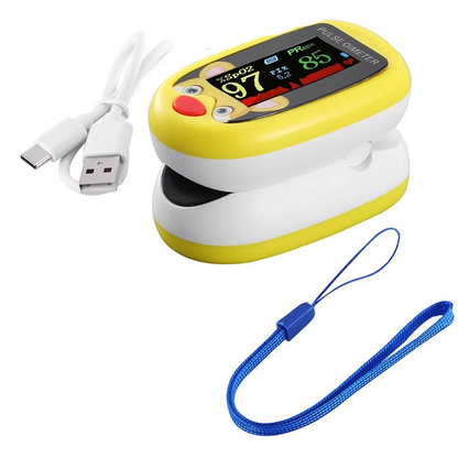 Kids Finger Pulse Oximeter, Fitness Tracker Monitor