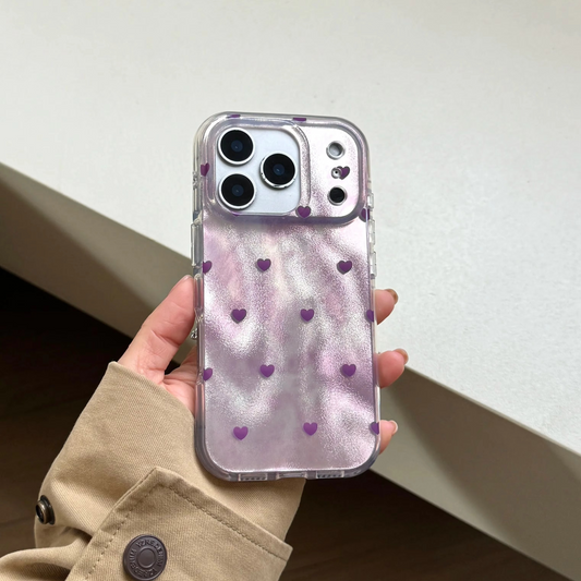 Beautiful Heart Phone Case with Chain - Hehif