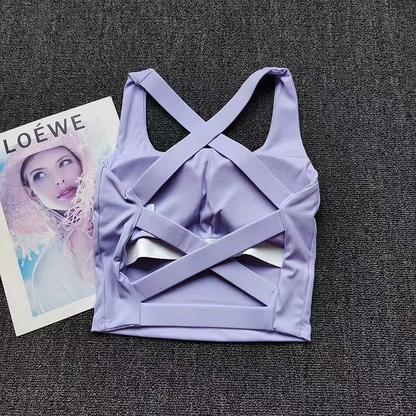 Comfortable Women's Sports Bra for Yoga and Fitness