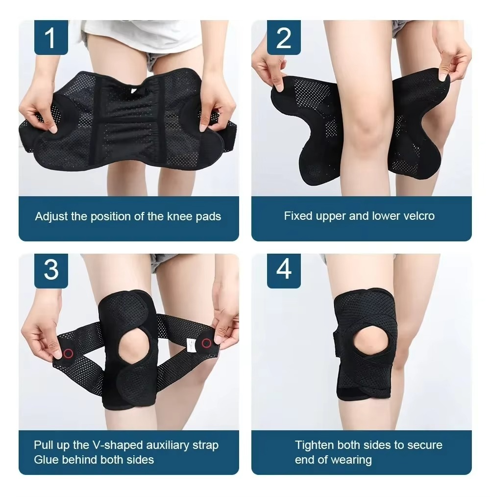 Flexible Knee Pad for Athletic Support and Stability