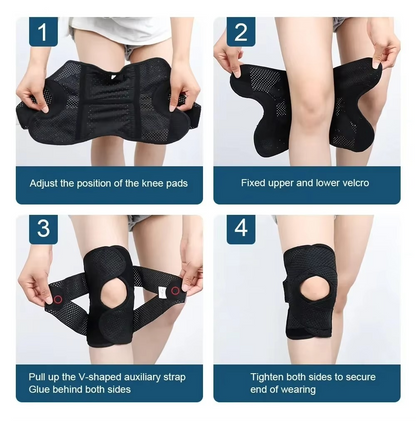 Flexible Knee Pad for Athletic Support and Stability