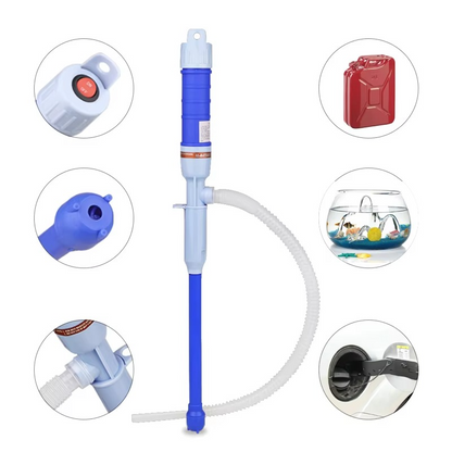 Portable Fuel Transfer Pump for Oil and Water