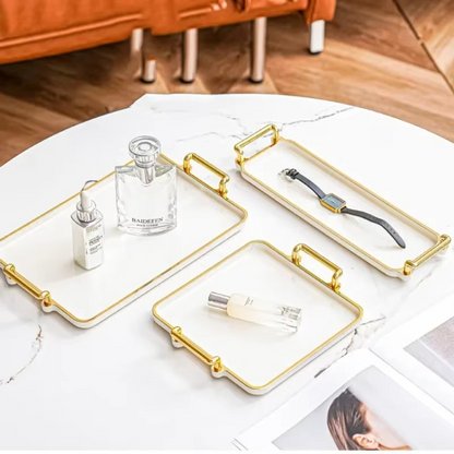 Stylish Plastic Serving Storage Tray