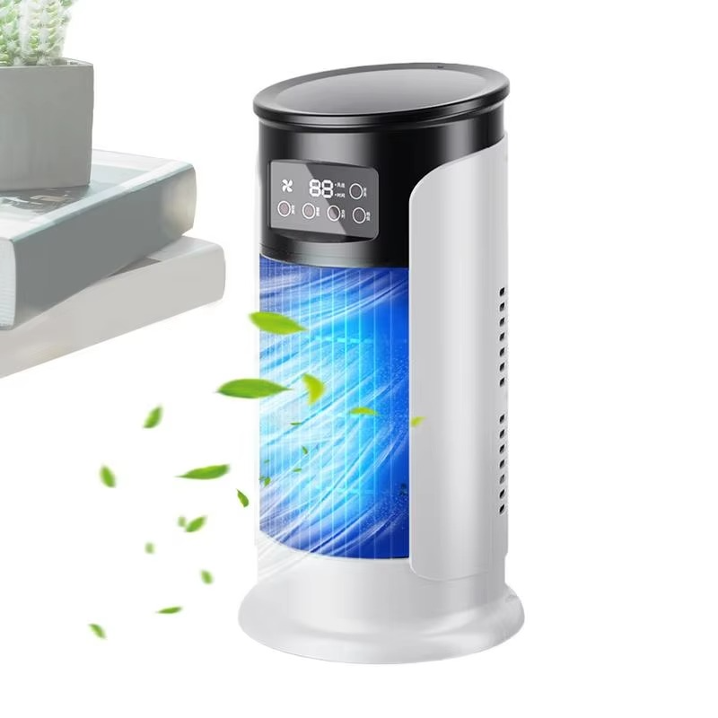 Compact AC Fan with Timer and Small Water Tank