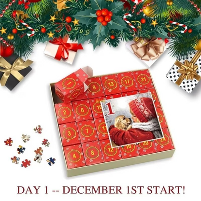 Fun Holiday Countdown Puzzle Advent Calendar