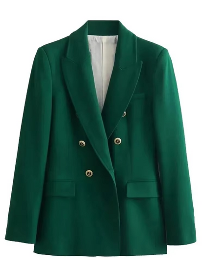 Classic Fit Women's Office Blazer Jacket
