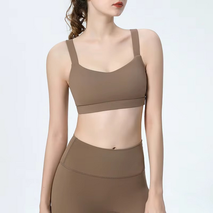 Comfortable Women's Sports Bra with Back Support