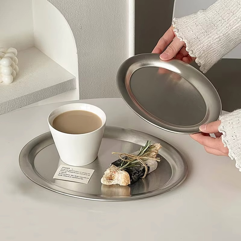 High Quality Metal Oval Serving Plates