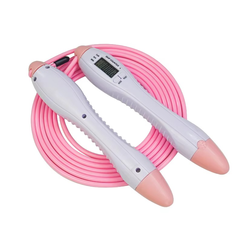 Electronic Jump Rope with Timer and Alert Bell