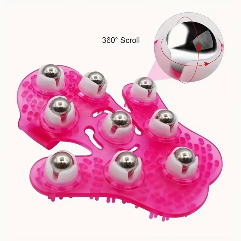 Gentle Exfoliating Massage Glove for Sore Muscles Relief