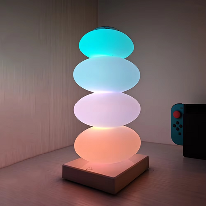 Slim RGB Nightstand Lamp with Touch Sensor