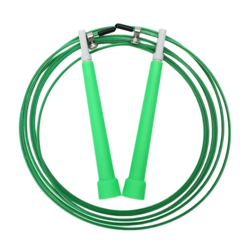 High Speed Jump Rope with Metal Cable for Home Gym