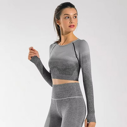 Comfortable Sports Bra and Yoga Tank Top Set
