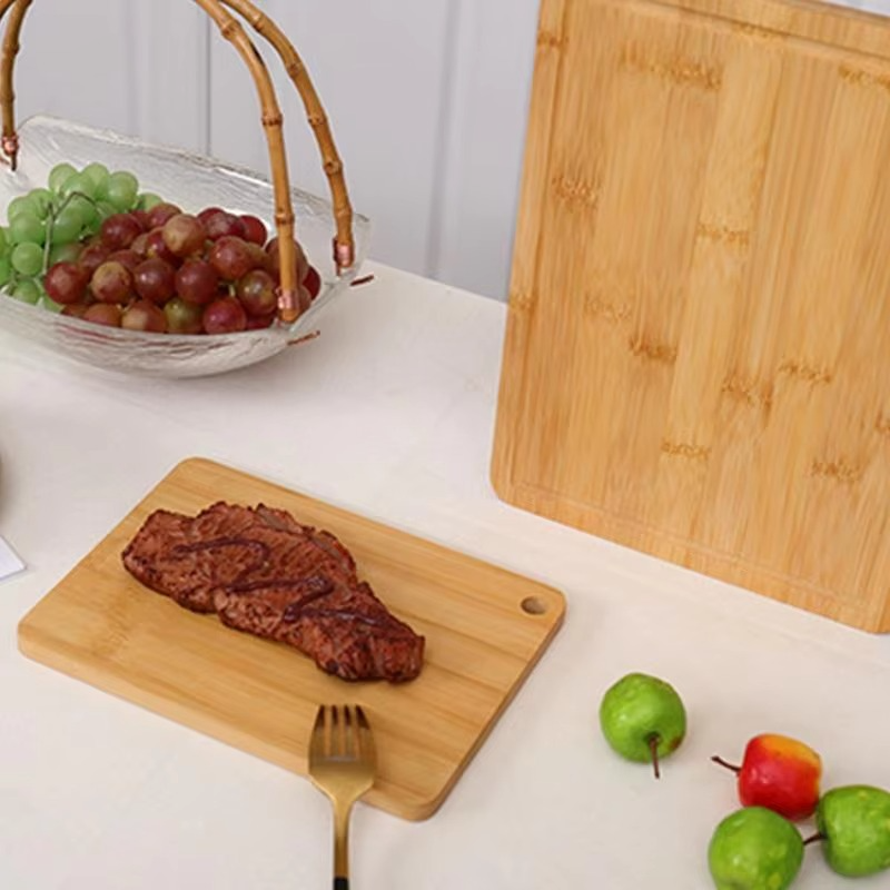 Reversible Wooden Cutting and Serving Board