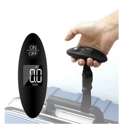 Compact Travel Luggage Scale with LCD Screen and Strap