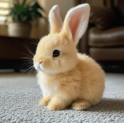 Cuddly Animated Easter Bunny Plush Toy